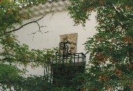 Escudo en la casa del Aguila