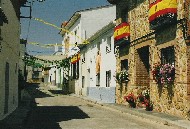 Calle de la Aurora en el Corpus